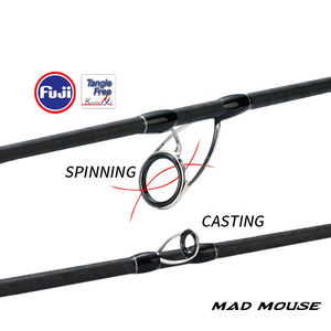 Madmad Mouse bambbluz 1.91M <span class=keywords><strong>X</strong></span> คาร์บอนฟูจิชิ้นส่วน<span class=keywords><strong>200</strong></span>-400g M M M MH รอกตกปลาสปินนิ่ง - Product Image 4