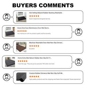 Современный Противоскользящий коврик из полипропилена, коврик для пола, машинная Подушка, водонепроницаемый и моющийся коврик для передних дверей для гостиниц - Product Image 4
