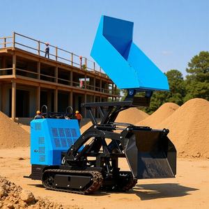 Camion à benne basculante de 1 tonne pour la construction, les mines, les zones de transfert, l'élevage, les vergers, la cueillette, camion à chenilles - Product Image 1