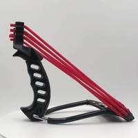 Fronde pliable SYQT avec élastique capable d'adsorber des billes d'acier puissant tir catapulte chasse en plein air fronde