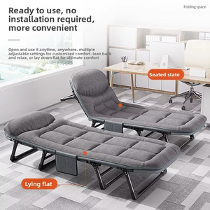 Lit de camp pliant moderne, compact et ultraléger en acier pour la randonnée, le camping, <span class=keywords><strong>les</strong></span> situations d'urgence et <span class=keywords><strong>les</strong></span> chambres d'hôtes - Product Image 4