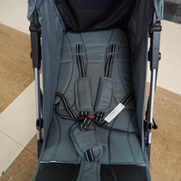 Poussette pour bébé pliable ultra-légère multifonctionnelle avec fonction d'inclinaison assise pour les enfants