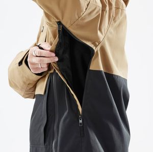 Giacca a vento impermeabile personalizzata per abbigliamento da sci donna/<span class=keywords><strong>uomo</strong></span> giacca da <span class=keywords><strong>Snowboard</strong></span> pantaloni con bretelle <span class=keywords><strong>tuta</strong></span> antivento da neve - Product Image 3