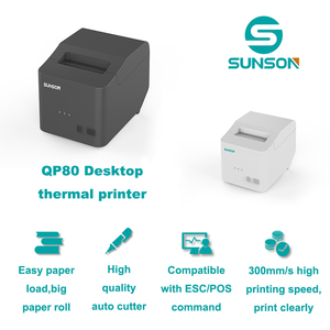 80 mét Máy in nhiệt với Auto cutter <span class=keywords><strong>Bluetooth</strong></span> vợ USB dễ dàng hoạt động nhiều lĩnh vực POS Máy in hóa đơn nhiệt - Product Image 2