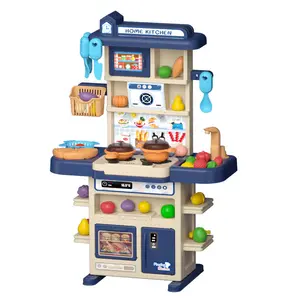 Cozinha de brinquedos para crianças, conjunto de brinquedos de cozinha para crianças