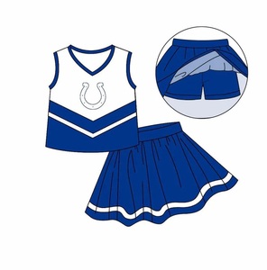 Su misura fratello e sorella uniforme scolastica per ragazze manica corta gonna corta da competizione per ragazze uniforme scolastica a squadre - Product Image 2