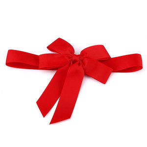 Nơ Ruy Băng Grosgrain Buộc Sẵn Có Thể Điều Chỉnh In Logo Theo Yêu Cầu Với Vòng Đàn Hồi - Product Image 3