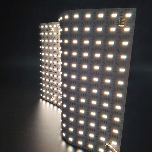 High Bright Dual White Flexible LED Panel Sheet 2-Leds-Cuttable SMD2835 Copper Stone Advertisement Light Box Smart Strip Lights