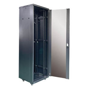 Gabinete para Servidor LE, Rack de Servidor con 1 Soporte, Bandeja para Ventilador, 4 Ruedas, Rack de Datos - Product Image 6