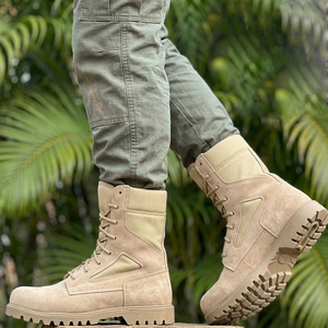Botas de Senderismo SF52 713, Botas Tácticas de Gamuza Impermeables para Exteriores, para Todas las Estaciones, para Hombre - Product Image 1