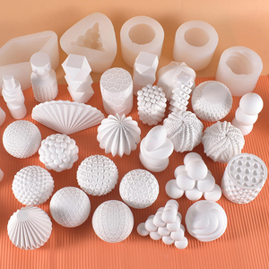 Горячая распродажа: Экологичная белая силиконовая форма для свечей в форме столбика, прочная, легко извлекается из формы, инструменты для выпечки на день рождения, для творчества своими руками - Product Image 4