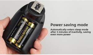 Déclencheur de flash professionnel Godox Xpro-C E-TTL, émetteur sans fil 2.4G, système X portable pour flashs d'extérieur et de studio, appareil photo - Product Image 6