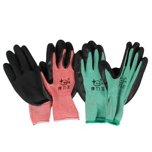 ถุงมือยางลาเท็กซ์โฟมถักขนาด13<span class=keywords><strong>นิ้ว</strong></span>เคลือบ<span class=keywords><strong>ปลาย</strong></span><span class=keywords><strong>นิ้ว</strong></span>เพื่อเสริมแรงในการทำงาน - Product Image 1