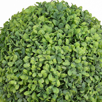 Q5 usine personnalisé résistant aux UV fausse plante suspendue boule d'herbe topiaire artificielle pour jardin balcon décor de jardin