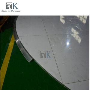 Vente en gros d'usine : Piste de danse portable ronde blanche avec bords en aluminium pour mariages et fêtes - Product Image 4