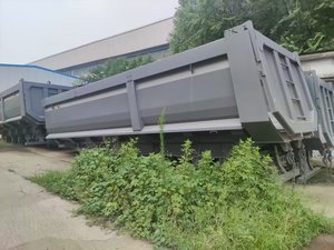 Semirremolque Volquete Trasero de Tres Ejes de Servicio Pesado, 12r22.5, Acero, Capacidad de 20001-25000 kg para Transporte de Arena, Piedra, Carbón y Agregados - Product Image 3