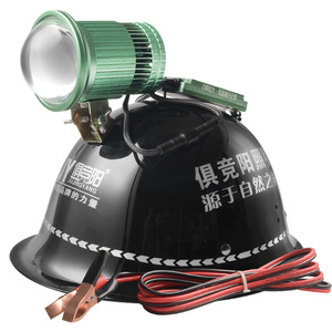 Lampe frontale de pêche JUQINGYANG 12V LED rechargeable à faisceau puissant pour la pêche en extérieur - Product Image 1