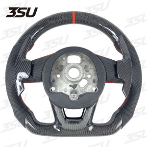 Paletas de cambio de volante de fibra de carbono deportivas para volante de coche Audi A4 <span class=keywords><strong>A3</strong></span> A5 S4 RS4 S5 RS5 <span class=keywords><strong>S3</strong></span> <span class=keywords><strong>RS3</strong></span> 2018 2019 2020 2021 - Product Image 6
