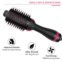2020 One-Step Hair Dryer & Volumizer Brushes/3-in-1 Multi-functional Negative Ion Hair Straightener