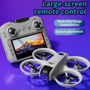 Dron GT3 con Pantalla, Posicionamiento de Flujo Óptico, Fotografía Aérea HD, Juguete de Control Remoto, Avión, Evitación de Obstáculos Temu - Product Image 1