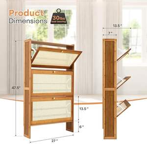 Produits personnalisés Armoire à chaussures Armoire de cuisine de luxe Rangement avec de gros Nouvelles innovations Armoire à chaussures <span class=keywords><strong>Banc</strong></span> - Product Image 2