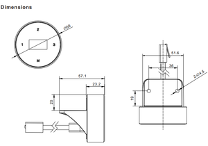 JIECANG JCHT35M6 Innovative Touchable and <strong>Rotatable</strong> Handset Control for Adjustable <strong>Desk</strong> - Product Image 2