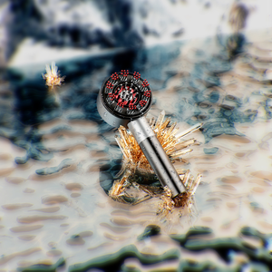 Peine de cuero cabelludo para el crecimiento del cabello en el hogar de estilo chino, masajeador de cabeza eléctrico con terapia de luz roja - Product Image 3