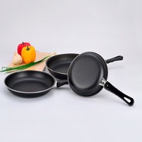 Wajan Penggorengan Upgrade 20+24+28CM Anti Lengket untuk Memasak Steak, Kompor Gas, Panci Induksi, Panci Umum, Peralatan Masak Dapur