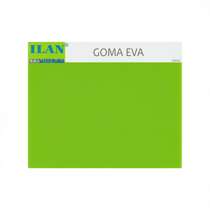 Feuille de mousse EVA ILAN 60x40cm Vert Citron Brillant Matériel d'artisanat - Product Image 2