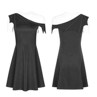 Sexy Jurk Met Schuine Schouder En Off-Schouder Vleermuis Strapless Mode Off-Schouder Jurk OPQ-334LQF