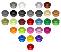 1KG Pandatoys Brick Parts NO. 4073 bloc brique pour jouets de bricolage 1000 + moules avec plus de 60 couleurs Stock 1x1 1*1 plaque ronde 6141 30057 34823