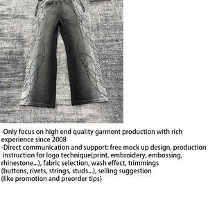 Pantalons de survêtement amples pour hommes avec logo brodé personnalisé de haute qualité, streetwear, pantalons de sport, fabricants de vêtements pour hommes - Product Image 4