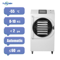 10kg Mini Voedselvriesdroger Mini Home Food Vacuum Freeze Dryer Machine Lyofilisator Apparaat voor Fruit en Groenten