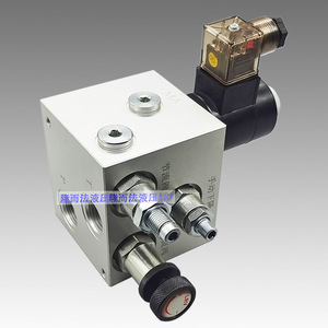 Collecteur de soupapes hydrauliques ET06 315 bars 60 L/min en aluminium, distributeur directionnel pour équipement de levage - Product Image 3