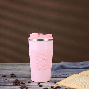 304 Stainless Steel Vacuum <b>Coffee</b> Mug with Leak-Proof Lid Thermal Insulation Modern Design-Business Gift - Product Image 4