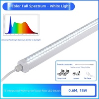 Lampe de culture halogène à spectre complet 9W/18W/24W/36W/48W 2-6 pieds IP65 en aluminium pour la croissance et la floraison/fructation des plantes d'intérieur