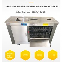Machine électrique commerciale entièrement automatique de fabrication et de formage de pains vapeur de grande capacité, tension 381V-1000V, pour usage domestique et commercial