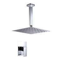 Ensemble de pomme de douche salle de bain, hôtel, système Combo de douche, chromé