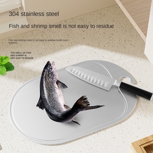 Bán tốt xuyên biên giới sáng tạo thiên nga thép không gỉ 304 vi khuẩn vuông 1.5mm dày máy rửa chén an toàn thớt - Product Image 3