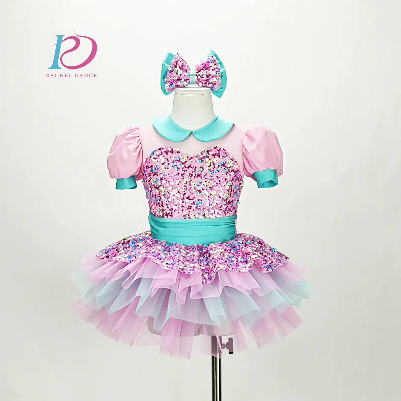 Costume da ballo per bambini ragazze cute recital dance costume dance tutu