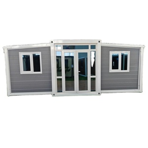 Listo para vivir Casa pequeña plegable de lujo 20ft 40ft Casa prefabricada Casa contenedor expandible portátil con energía solar - Product Image 3