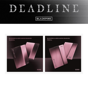 KPOP BLACKPINK 3er Mini Álbum DEADLINE Versión PINK Versión BLACK CD Coleccionable Oficial Regalo del Grupo Femenino Coreano Bluewave - Product Image 5