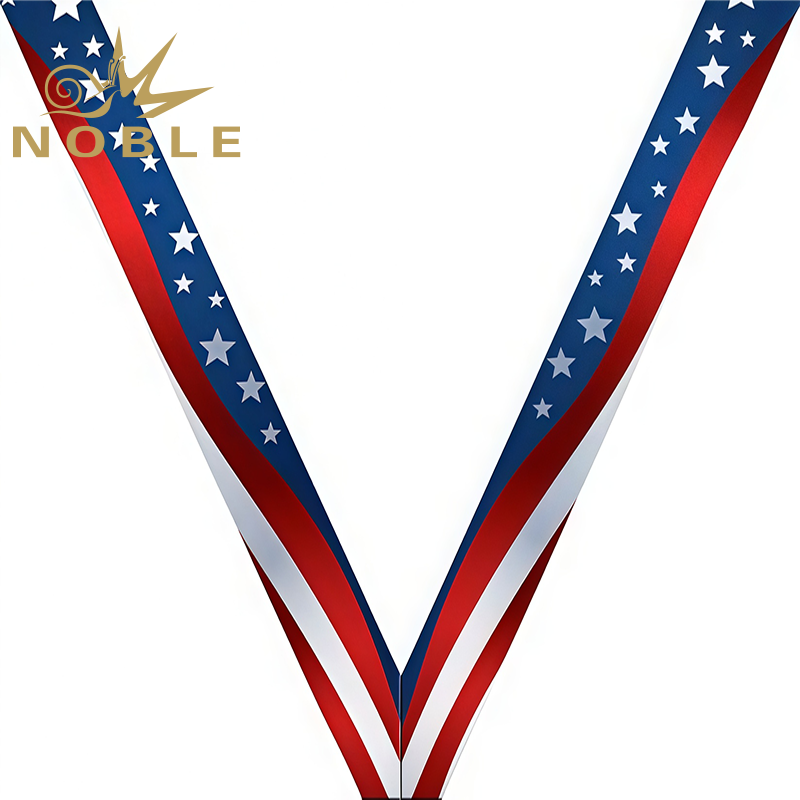 Customized Tie Dye Pink Sateen Neck Ribbon Colored Neck Medal Ribbon Lanyard with Snap Clip Image 5