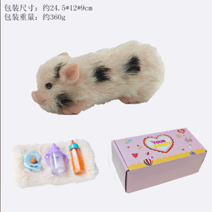 Juguete de Cerdo de <span class=keywords><strong>Silicona</strong></span> Realista, Mini Cerdo de <span class=keywords><strong>Silicona</strong></span> Ecológico, Juguete Antiestrés para Decoración del Hogar y la Oficina - Product Image 6