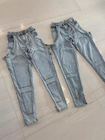 Jeans Cargo Streetwear Gros Femme Pantalons Denim Nouveau Design Tendance Jeans Pantalons pour Femmes