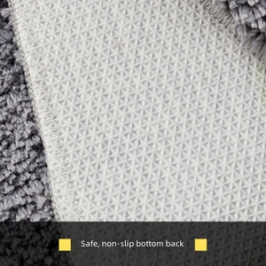 Tapis de bain EiffelHome antidérapant en polyester et PVC, motif dessin animé, absorbant, lavable en machine, sur mesure, sans logo, pour porte de salle de bain, avec flocage - Product Image 4
