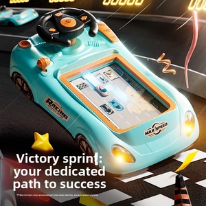 Juego de Carreras para Niños, Rompecabezas de Aventuras, Simulación Educativa Competitiva, Juguete de Volante, Eléctrico, de Plástico, para Edades de 3 <span class=keywords><strong>a</strong></span> 6 <span class=keywords><strong>A</strong></span>ños - Product Image 3