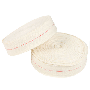 Ruban de liaison en coton tissé uni <span class=keywords><strong>isolant</strong></span> électrique, ligne rouge, sergé chevron, pour moteurs et transformateurs - Product Image 2