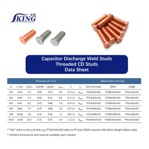 Iso13918 <span class=keywords><strong>CD</strong></span> Hàn <span class=keywords><strong>Stud</strong></span> cho tụ điện Xả Máy hàn ứng dụng - Product Image 6