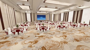 2024 indah High-end dinding untuk karpet dinding pemasok perjamuan Hall dan koridor axberujung karpet - Product Image 2